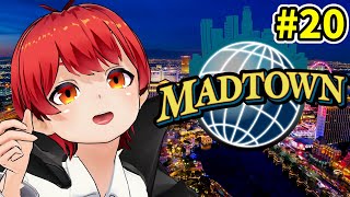 #MADTOWN 20日目 GTAストリーマー鯖で遊ぶ!【赤髪のとも】