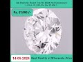 Lab-Grown Diamond, Round Cut , 1.53 ct, E Color, VS1 Clarity, No BGM , Rs.27,000 /- | +91-7678337365