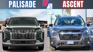 Subaru Ascet 2024 Vs Hyundai Palisade 2024 | A Detailed Comparison Hyundai Palisade Vs Subaru Ascent
