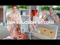 Aprendí y te enseño a hacer PAN MAS SALUDABLE! Ft. Lia Mendi