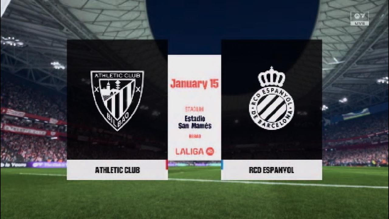 PS5 EA FC 26 Athletic Club De Bilbao Vs Espanyol