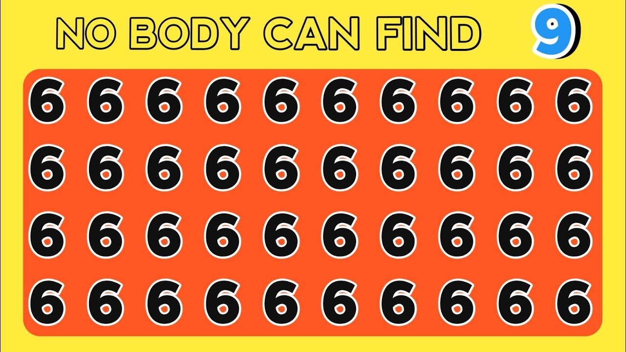 Test Your Observation Skills | Find The Odd One Out | Number And Letter ...