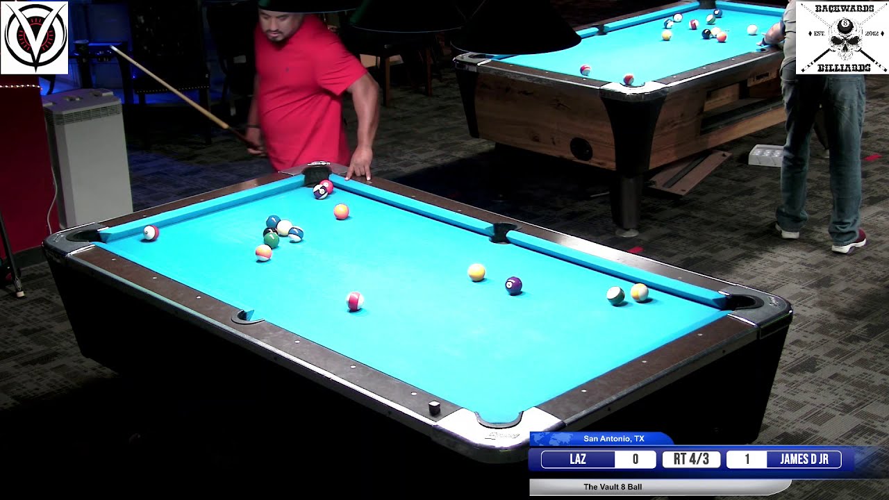 Image of video the Lazaro Martinez vs James Davis Jr \ The Vault BCA 8 Ball Tournament \ San Antonio, TX \ Dec 12, 2020 11