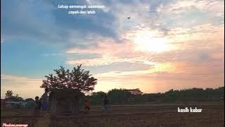 Story wa lirik 🎶 angin datang kasih kabar (bale pulang 2)  cover By Gihon Marel 