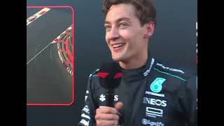 George Russell Post Race interview after finishing P3 in Baku | Azerbaijan GP