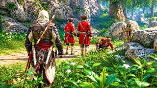 This Is How a Real Assassin Hunts | AC Black Flag Stealth Kills