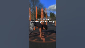 Handstand kick up MISTAKES you