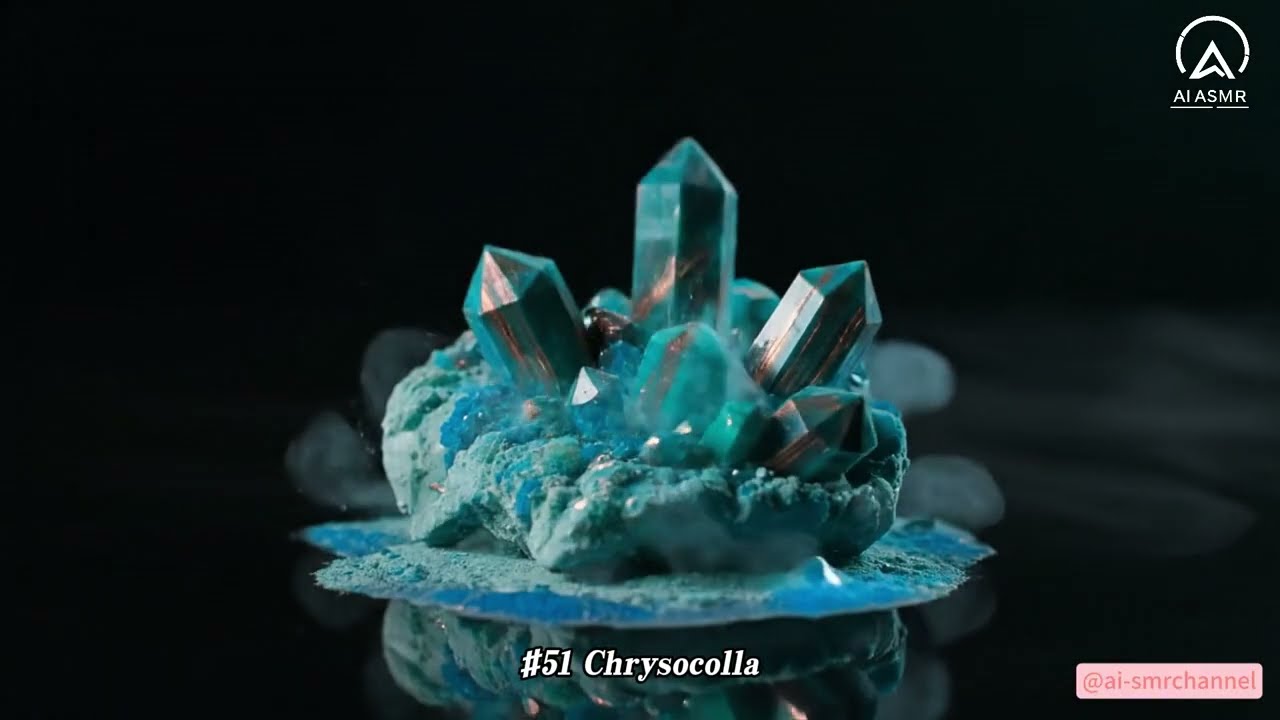 Chemical Reactions of Metals & Crystal Explosion | AI Calming Relaxation ASMR