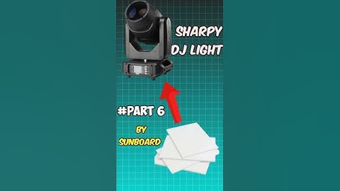 Making sharpy DJ light part 6 #djlights #usefulboy #part6