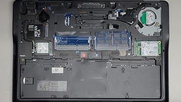 DELL Latitude E7250 Disassembly RAM SSD Hard Drive Upgrade Replacement Repair Quick Look Inside