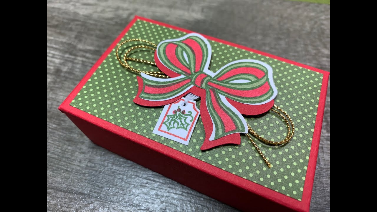 Sneak Peek Gift Bow Builder Punch Stampin' Up! - YouTube