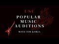 How to get into the USC Popular Music Program