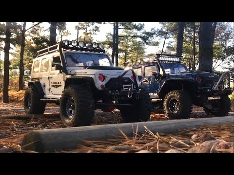 Axial SCX10 II Rubicon 313mm & Traxxas 324mm TRX4 Hiking_#