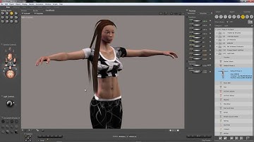 Dynamic Cloth Hair with wind part1.mp4