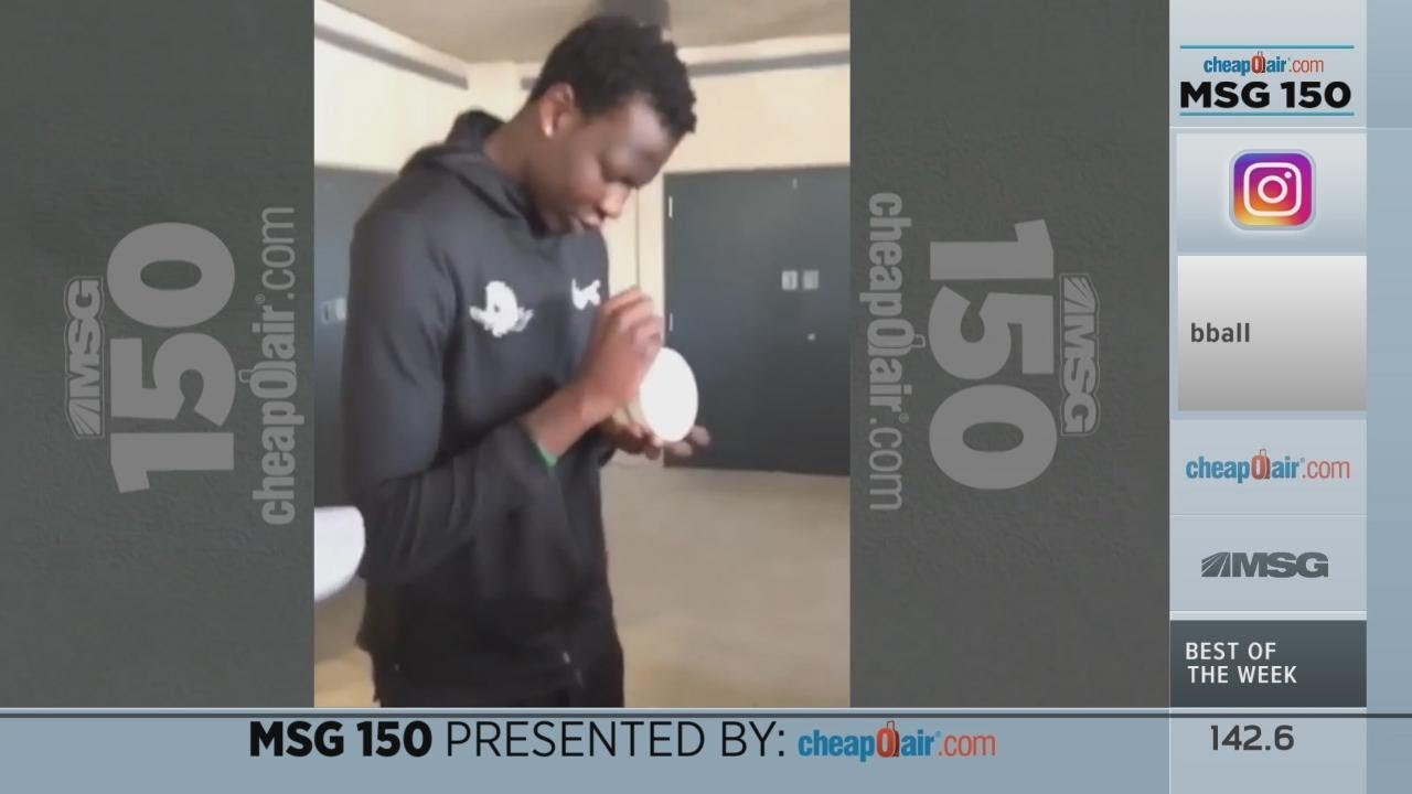 CheapOAir MSG 150 of the Week: Bol Bol Signs a Bowl