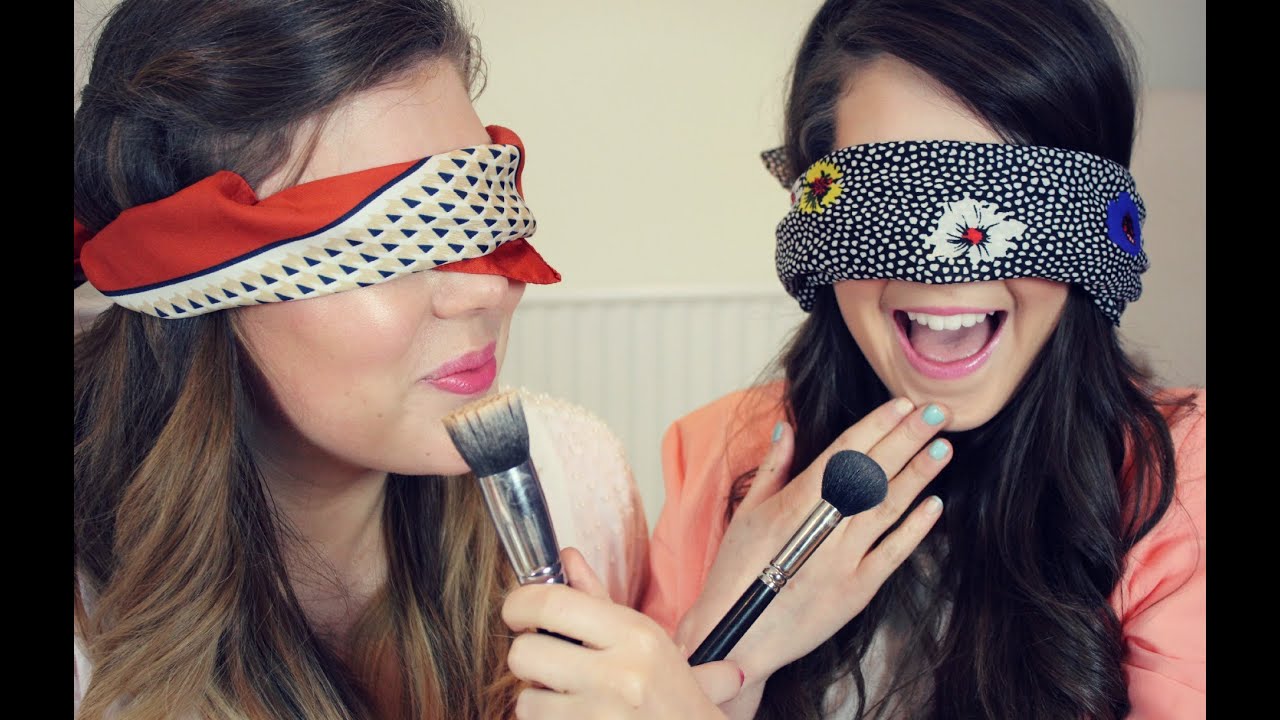 The Blindfolded Makeup Challenge Zoella YouTube