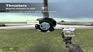 How to make a Jet in Garry's Mod