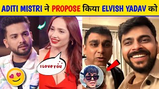 Aditi Mistri Propose Elvish Yadav In Podcast Katariya Reply To Joginder Aditi Mistry Podcast