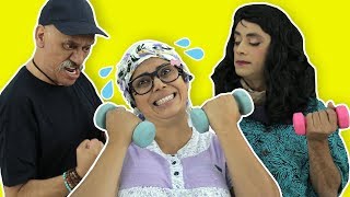 فوزي موزي وتوتي –  التيتا فوزية والريجيم–  Teta's Diet