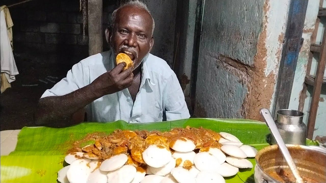 UNLIMITED IDLI WITH BOTI CURRY EATING CHALLENGE | FOOD CHALLENGE IN INDIA | SAAPATTU BEEMAN
