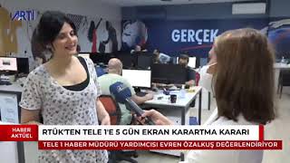 Evren Özalkuş - Rtükün Verdiği 5 Günlük Ekran Karartma Kararı