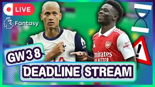 FPL GW38 | EARLY TEAM NEWS? | LIVE REVIEWS! | Fantasy Premier League 2025/26