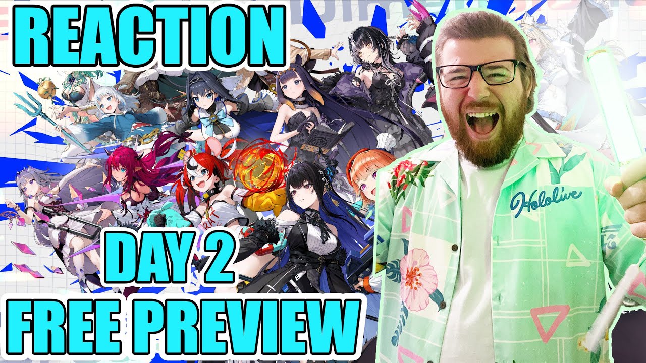 LETS GOOOO!!! Hololive EN Breaking Dimensions Free Preview Day 2 Reaction | Laverick Reacts