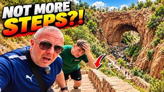 We Found Morocco’s Natural Bridge… BUT NOBODY MENTIONED THE STEPS! 🇲🇦😂