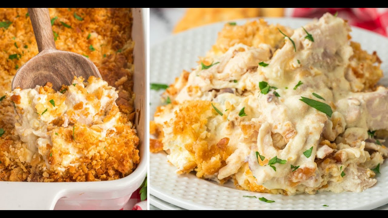 Million Dollar Chicken Casserole | Kitchen Fun With My 3 Sons - YouTube
