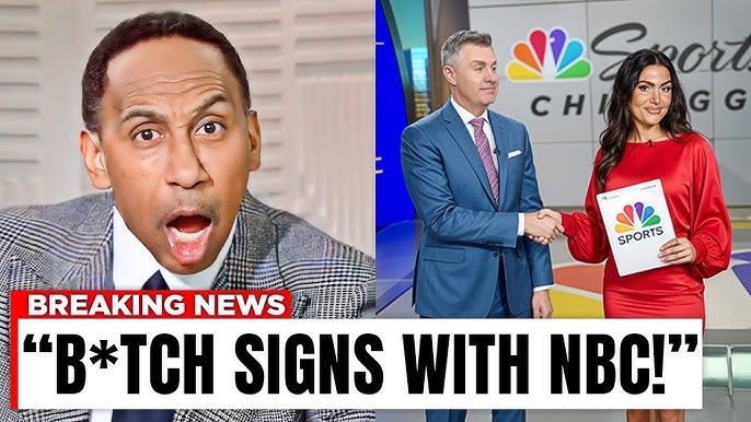 Stephen A. Smith SLAMS Molly Qerim After She SIGNS Huge New Deal With NBC  Sports!