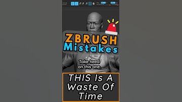 #ZBrush Mistakes #sculpting #maya #blender #clothing #ZRemesh #subdivisions #dyanmesh #resolution