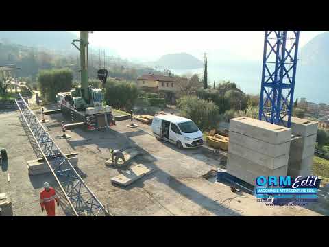 Video: Come vengono montate le gru nei cantieri?