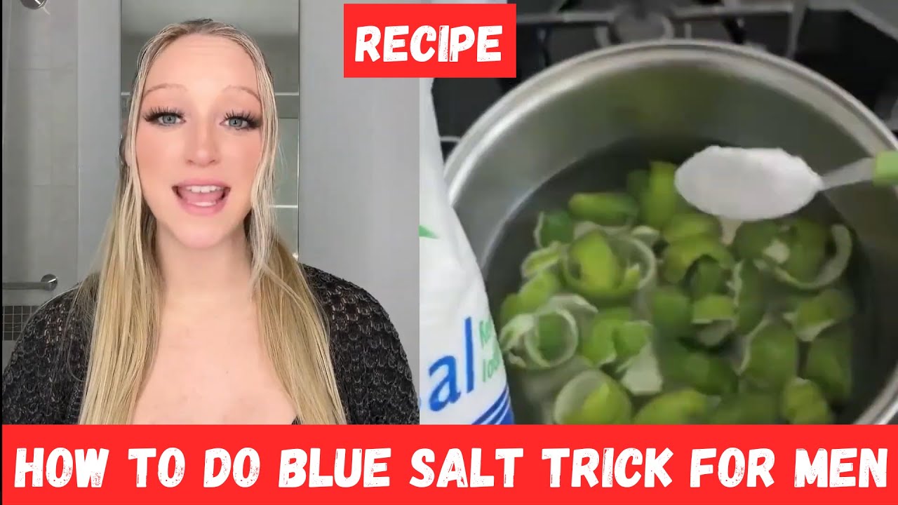 Blue Salt Trick For Men 🚨How to Use Celtic Salt to Increase Energy and Improve Athletic Performance"