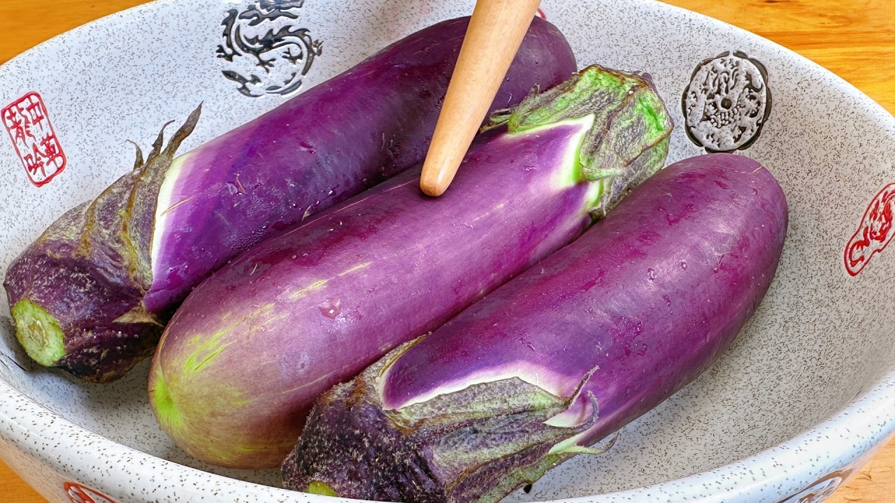 茄子无水无油的做法，好吃到不想停筷子，多吃也不会长胖，真美味 ❗How to Cook Eggplant Perfectly Without a Single Drop of Oil or Water