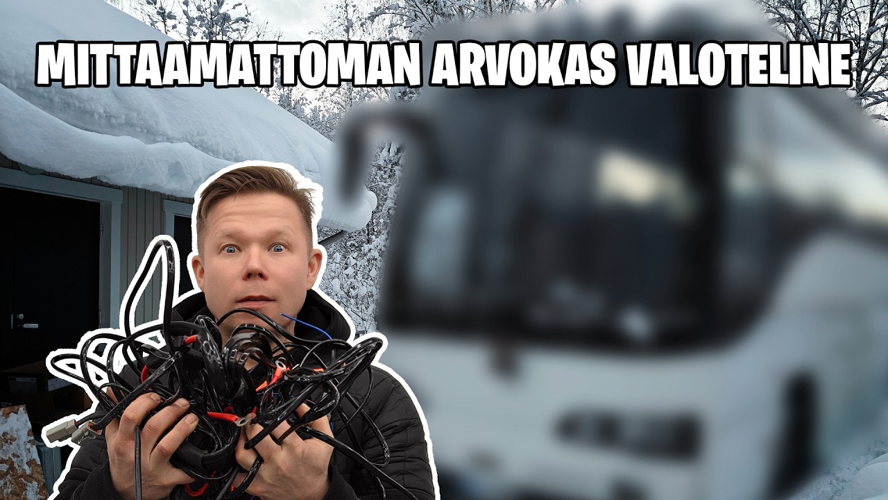 BUSSIIN VALOA LISÄÄ JA TAAS MENI PIELEEN?!😅