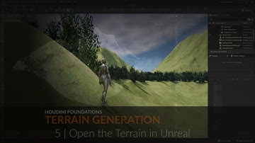 Houdini Foundations: Terrain 5 | Open the Terrain in Unreal