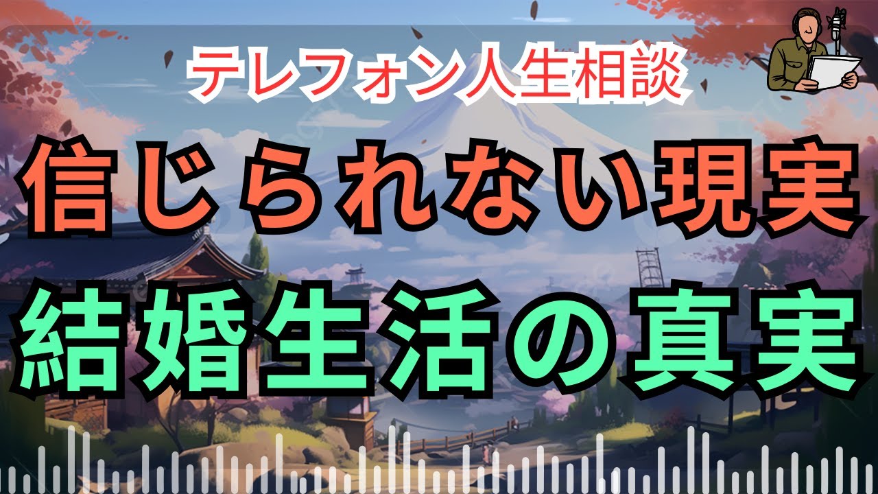 [電話人生相談] 📟 結婚生活の危機——妻の不倫が突きつける現実