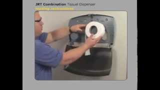 JRT-Twin Toilet Tissue Dispenser Loading YouTube