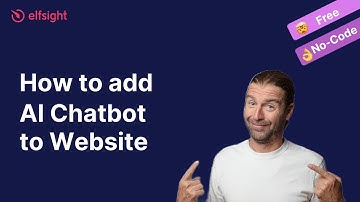 How to add AI Chatbot to website with Elfsight AI