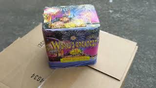 World's Greatest 200Gram/20 Shot Firework Cake - Johnny Bumblebee