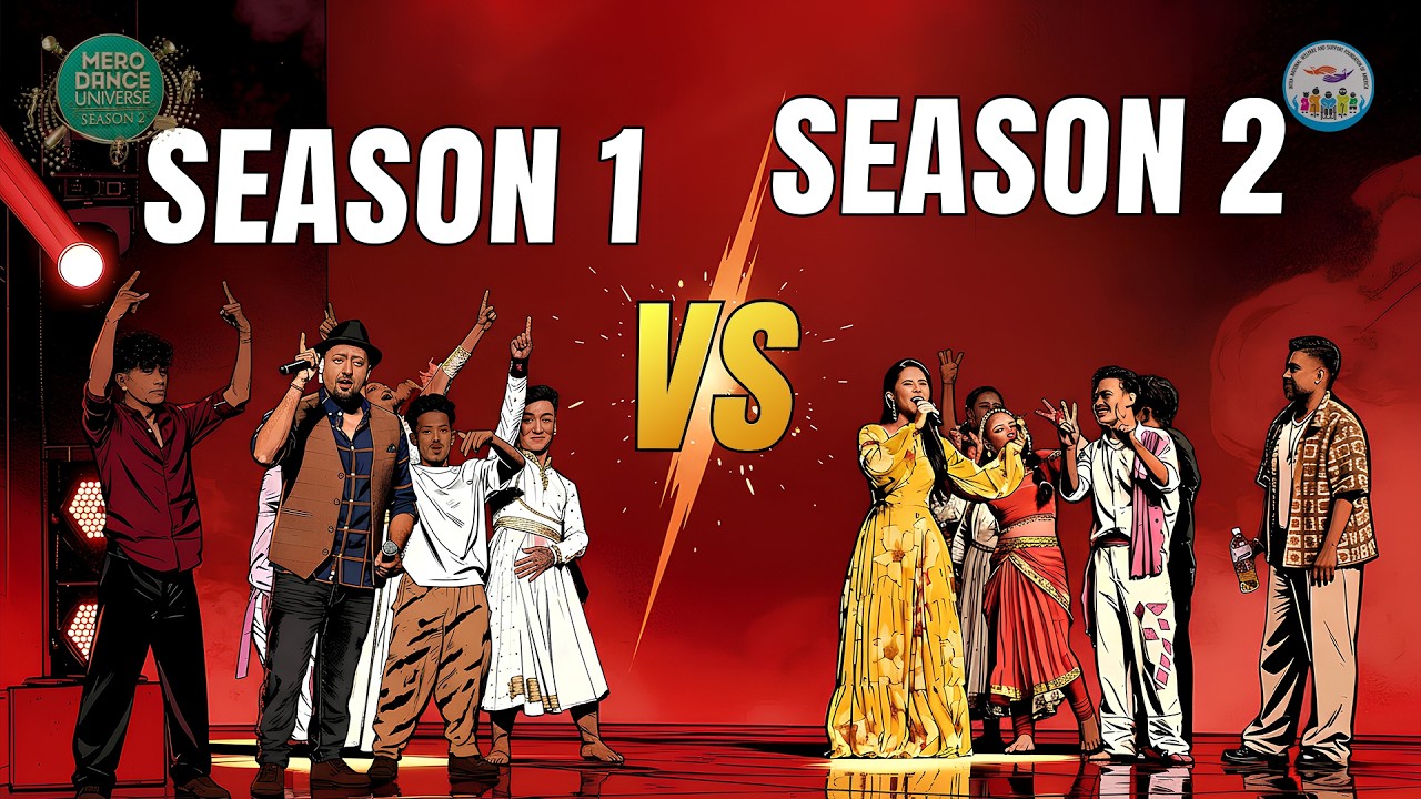 Feri Jaalma | Season 1 Vs Season 2 | Dance Battle | Mero Dance Universe S2