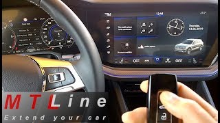 Vw Touareg 3 - Locking The Car With The Engine Running - Zaklep Vozila Ob Delujočem Motorju