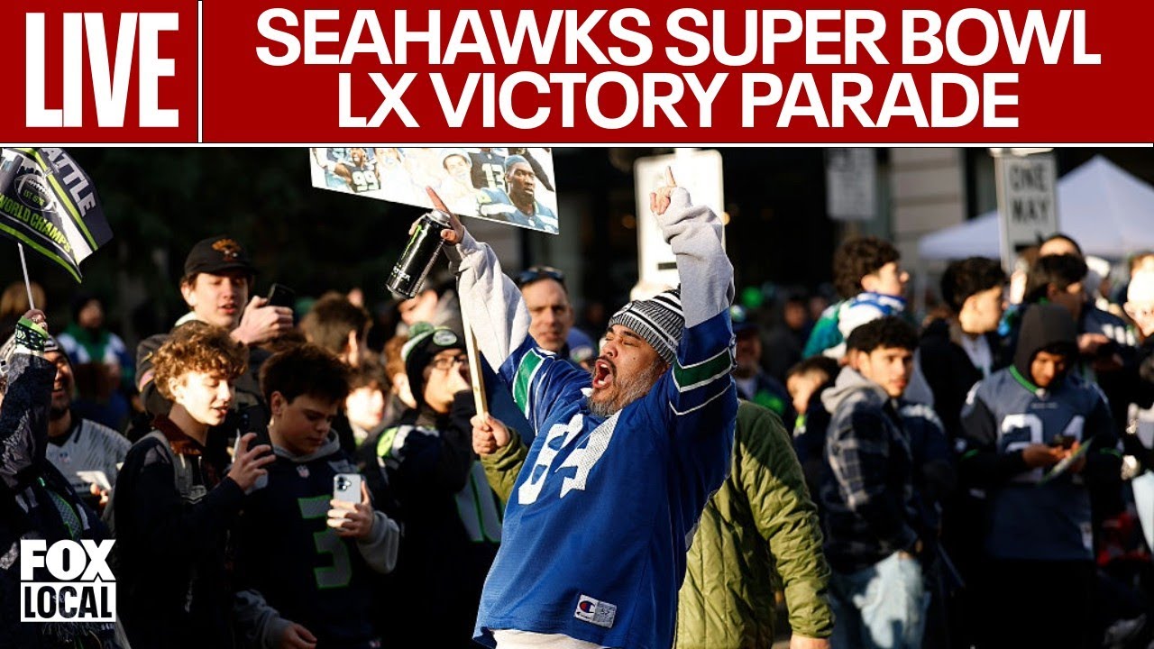 LIVE: Seahawks Super Bowl LX Victory Parade