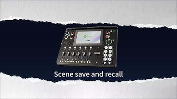 RGBlink mini-mx SDI: Scene save and recall