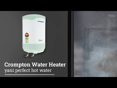 Crompton Juno 5-Star Storage Water Heater | Get Perfect Hot Water With  Powerful Heating Element - YouTube