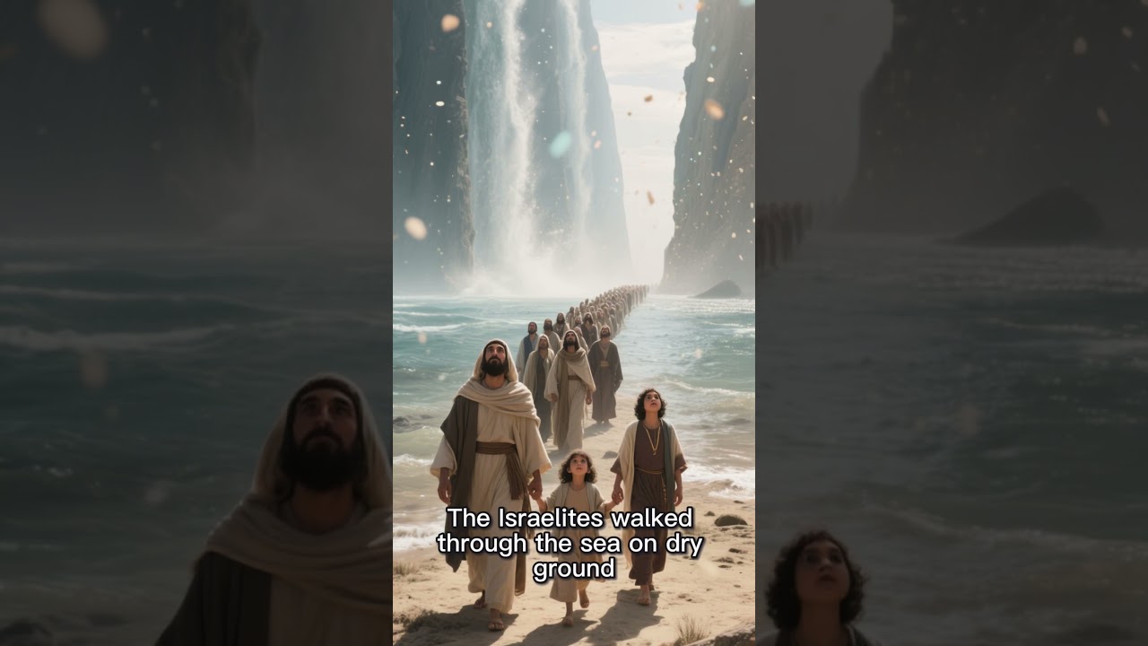 Moses leads his people 