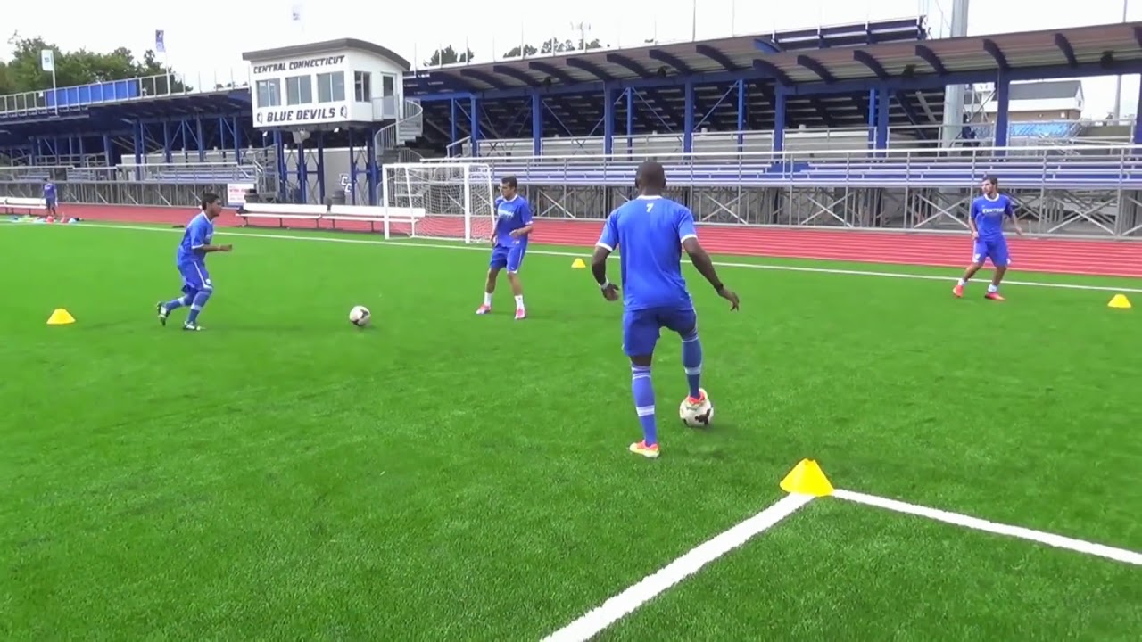 Barcelona Midfielder Drill YouTube