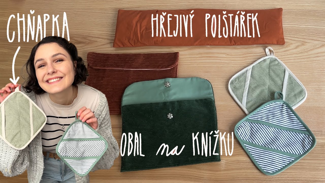 3 DIY DÁRKY ze zbytků látek, co reálně chcete - ušijte rychle a levně