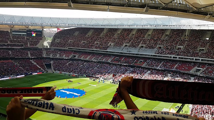 Atletico Madrid - FC Sevilla, 23.09.2017, atmosphere before kick off, PART II