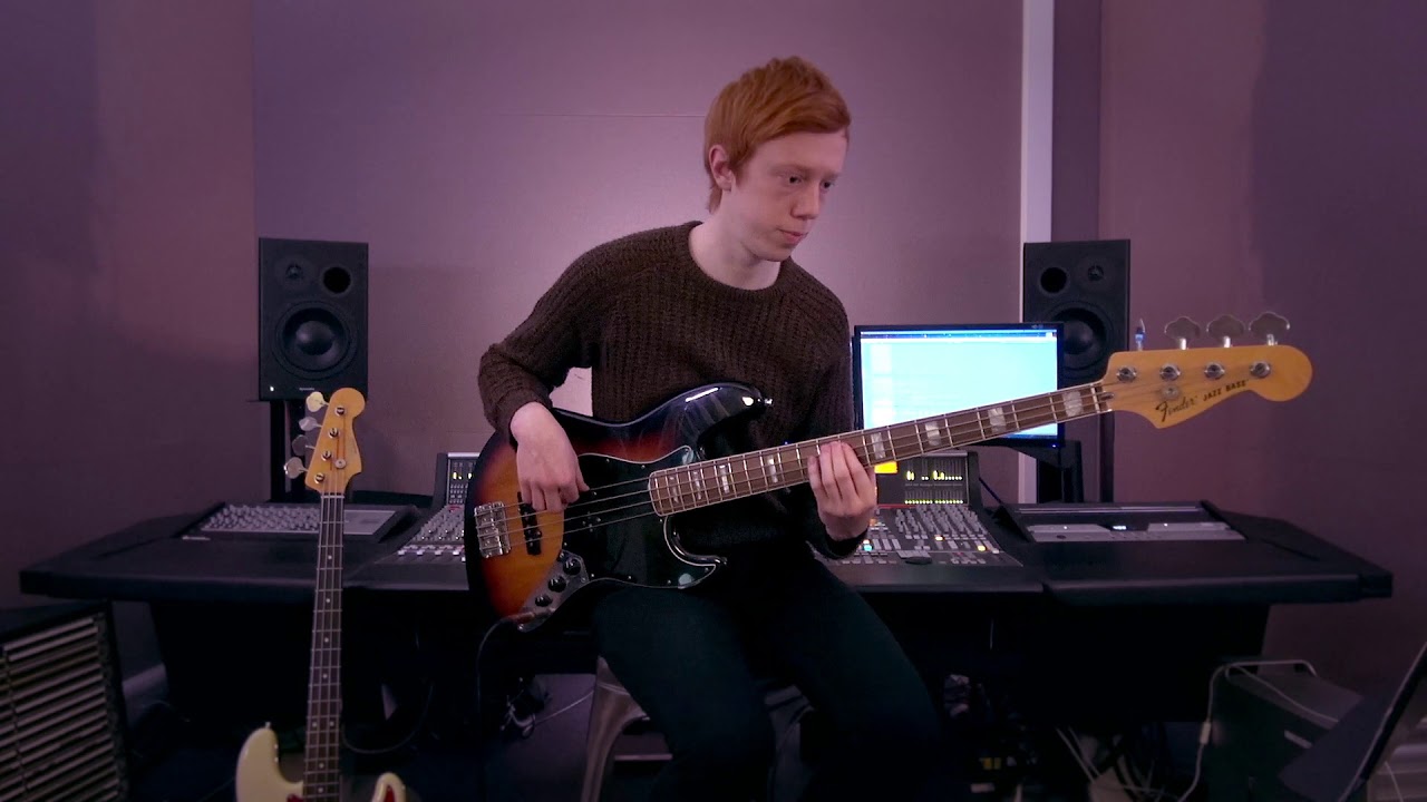 Bass lessons - how to use passing notes - YouTube